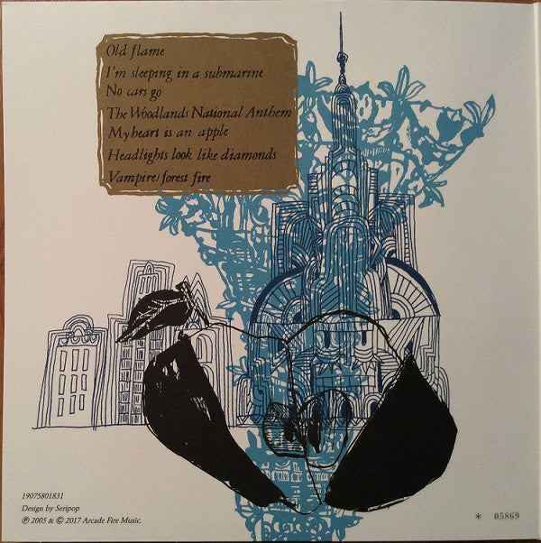 Arcade Fire : Arcade Fire (LP, EP, RSD, Ltd, Num, RE, RM, Blu)