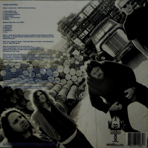 Tad : Quick And Dirty (LP, Album, RSD, Ltd, Gre)