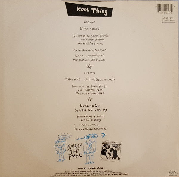 Sonic Youth : Kool Thing (12", Single)