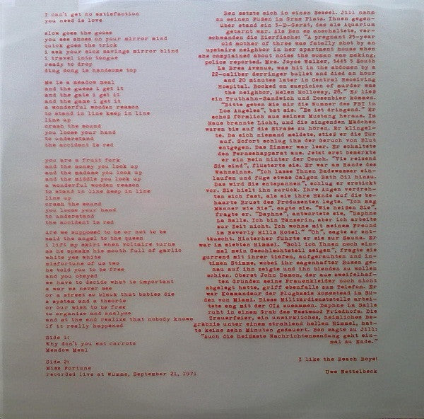Faust : Faust (LP, Album, RE, Cle)