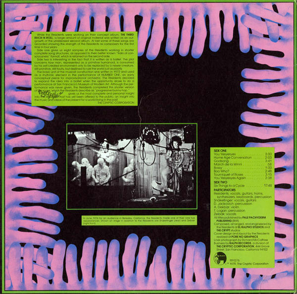 The Residents : Fingerprince (LP, Album, RE)