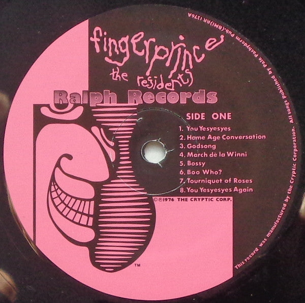 The Residents : Fingerprince (LP, Album, RE)