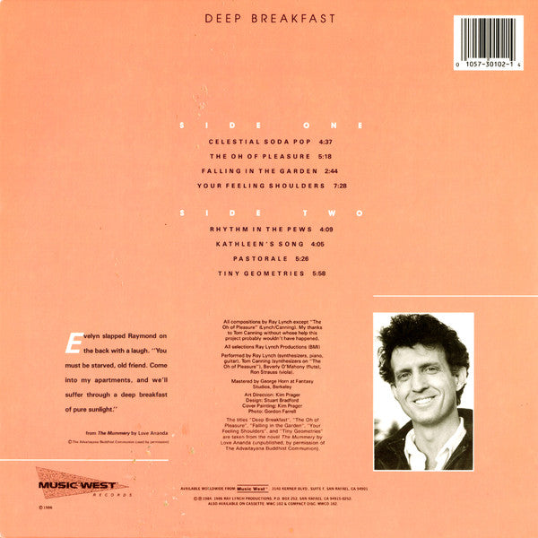 Ray Lynch : Deep Breakfast (LP, Album, RE)