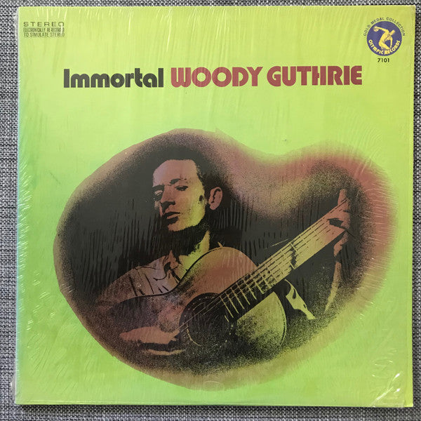 Woody Guthrie : Immortal Woody Guthrie (LP, Comp)