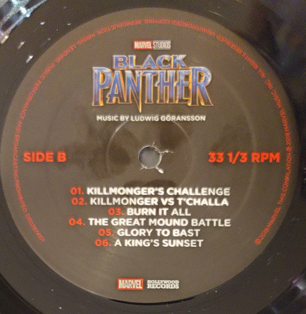 Ludwig Göransson : Black Panther (LP, Album)