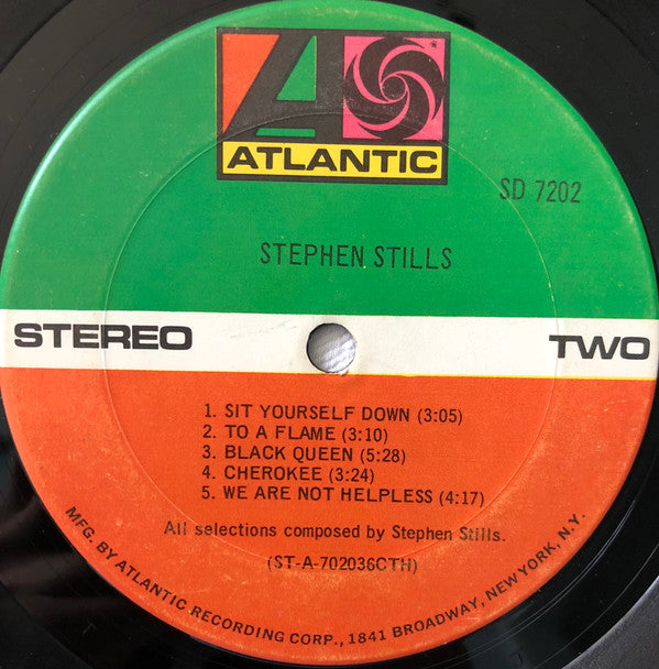 Stephen Stills : Stephen Stills (LP, Album, CTH)
