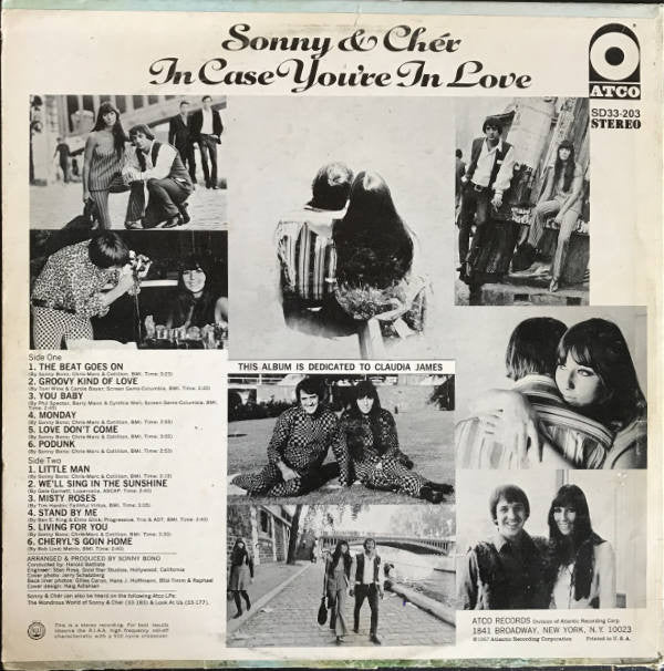 Sonny & Chér* : In Case You're In Love (LP, Album)