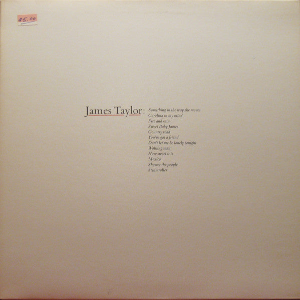 James Taylor (2) : Greatest Hits (LP, Comp, Club, RE, Car)