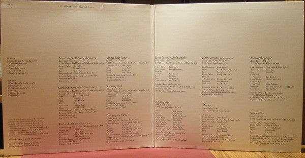 James Taylor (2) : Greatest Hits (LP, Comp, Club, RE, Car)