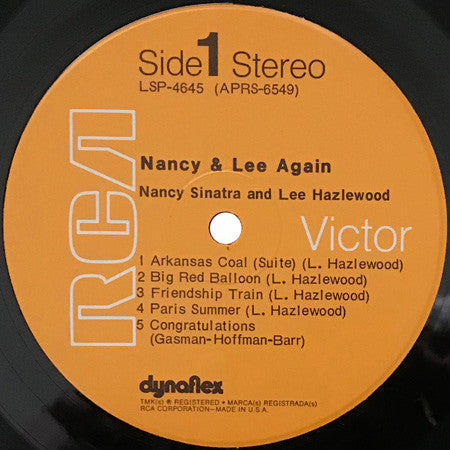 Nancy & Lee* : Nancy & Lee Again (LP, Album)