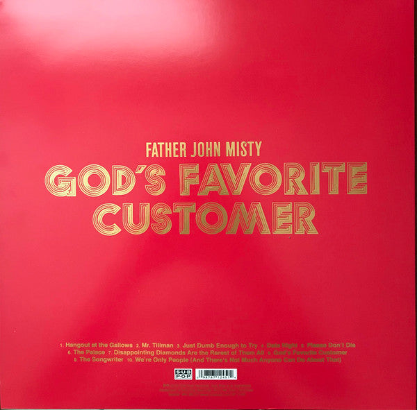 Father John Misty : God's Favorite Customer (LP, Album, Ltd, Blu)