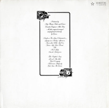 Queen : A Night At The Opera (LP, Album, Gat)