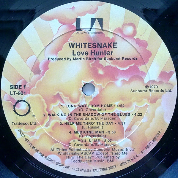 Whitesnake : Lovehunter (LP, Album)