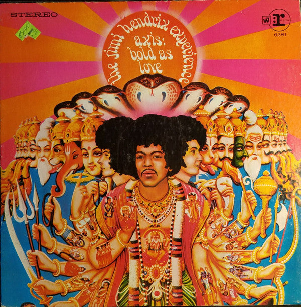 The Jimi Hendrix Experience : Axis: Bold As Love (LP, Album, RE, Jac)