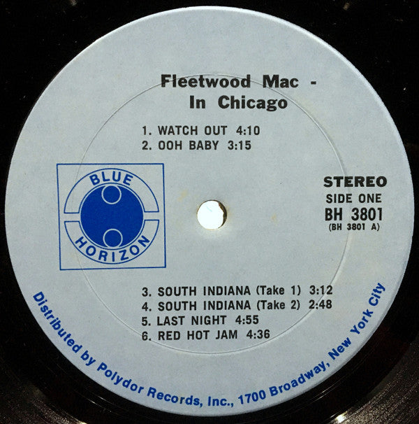 Fleetwood Mac : Fleetwood Mac In Chicago (2xLP, Album, RE, Pit)
