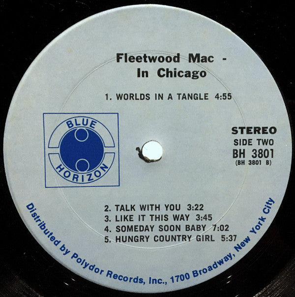 Fleetwood Mac : Fleetwood Mac In Chicago (2xLP, Album, RE, Pit)