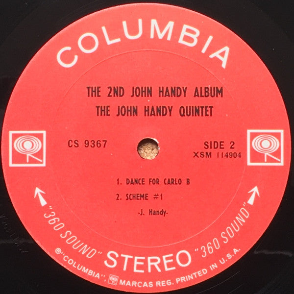The John Handy Quintet* : The 2nd John Handy Album (LP, Album, San)