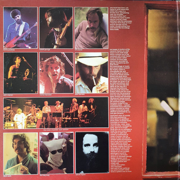 Little Feat : Waiting For Columbus (2xLP, Album, RE, Win)