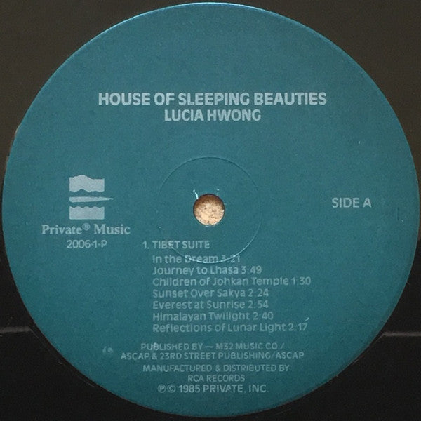 Lucia Hwong : House Of Sleeping Beauties (LP, Album, RM, RP, Ind)
