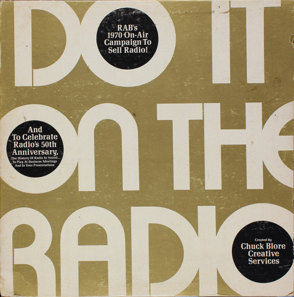 Chuck Blore : Do it On The Radio (LP)