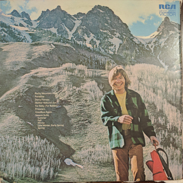 John Denver : Rocky Mountain High (LP, Album, RP, Hol)