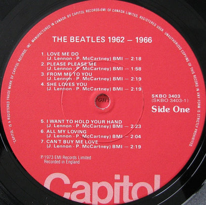 The Beatles : 1962-1966 (2xLP, Comp, RE)