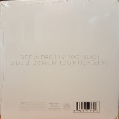 Sam Hunt (4) : Drinkin’ Too Much (7", RSD, Single)