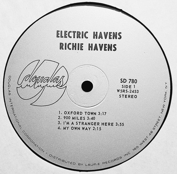 Richie Havens : Electric Havens (LP, Album, Ind)