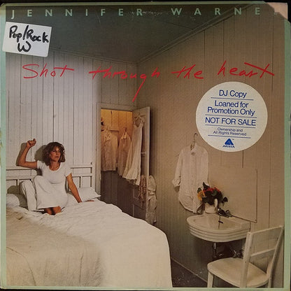 Jennifer Warnes : Shot Through The Heart (LP, Album, San)