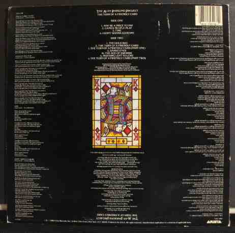 The Alan Parsons Project : The Turn Of A Friendly Card (LP, Album)