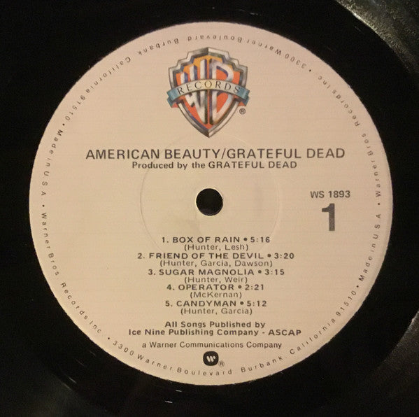 Grateful Dead* : American Beauty (LP, Album, RP, Jac)