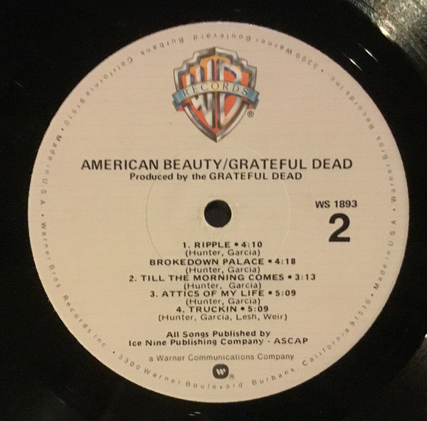 Grateful Dead* : American Beauty (LP, Album, RP, Jac)