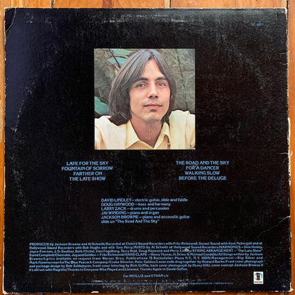 Jackson Browne : Late For The Sky (LP, Album, RP)