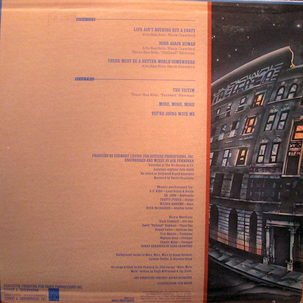 B.B. King : There Must Be A Better World Somewhere (LP, Album, Pin)