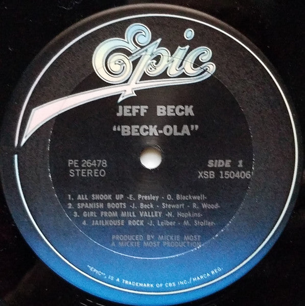 The Jeff Beck Group* : Beck-Ola (LP, Album, RE, Car)
