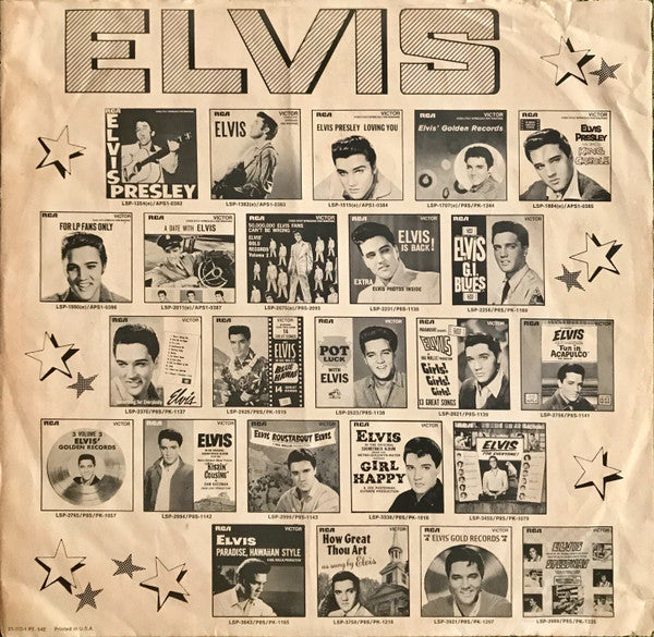 Elvis Presley : Elvis As Recorded At Madison Square Garden (LP, Album, RE)