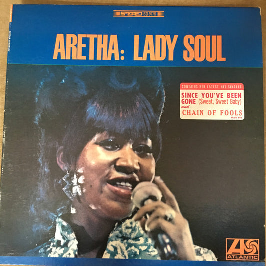Aretha Franklin : Lady Soul (LP, Album, Pit)