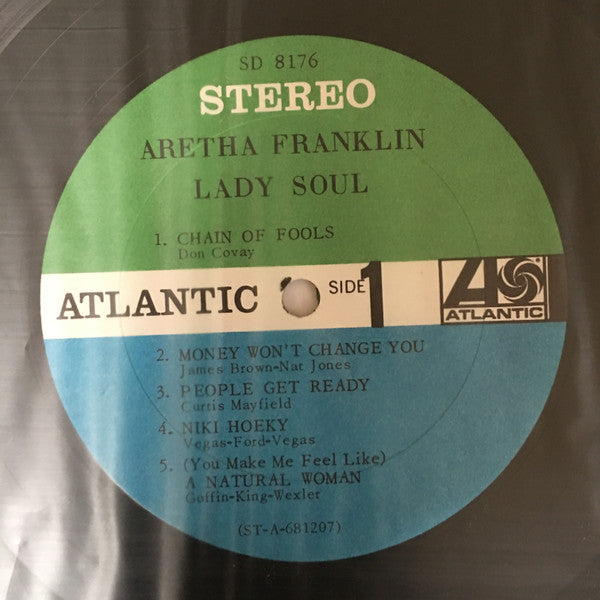 Aretha Franklin : Lady Soul (LP, Album, Pit)