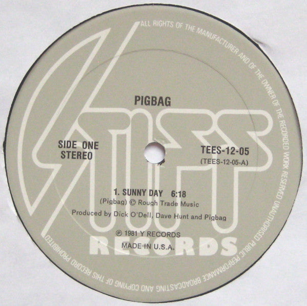 Pigbag : Sunny Day (12")