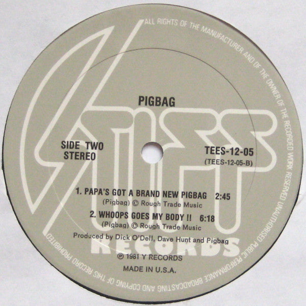 Pigbag : Sunny Day (12")