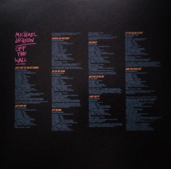 Michael Jackson : Off The Wall (LP, Album, Ltd, Pic, RE)