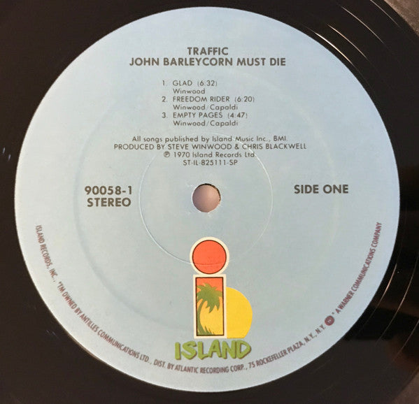 Traffic : John Barleycorn Must Die (LP, Album, RE, Spe)