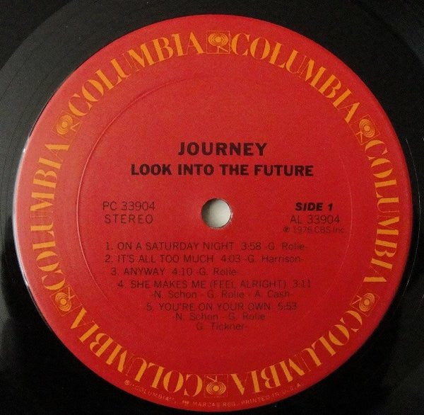 Journey : Look Into The Future (LP, Album, San)
