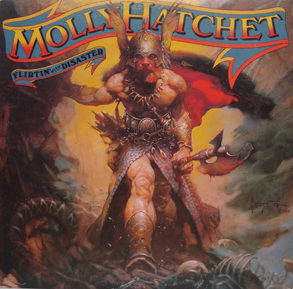 Molly Hatchet : Flirtin' With Disaster (LP, Album, Pit)
