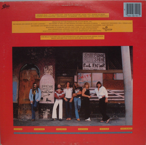 Molly Hatchet : Flirtin' With Disaster (LP, Album, Pit)