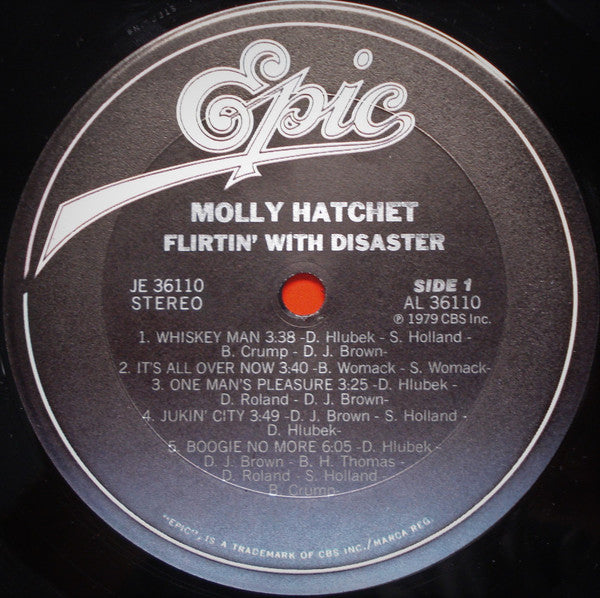 Molly Hatchet : Flirtin' With Disaster (LP, Album, Pit)