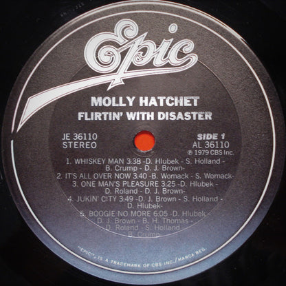 Molly Hatchet : Flirtin' With Disaster (LP, Album, Pit)