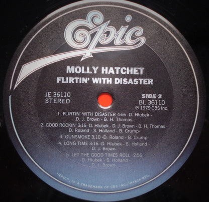 Molly Hatchet : Flirtin' With Disaster (LP, Album, Pit)