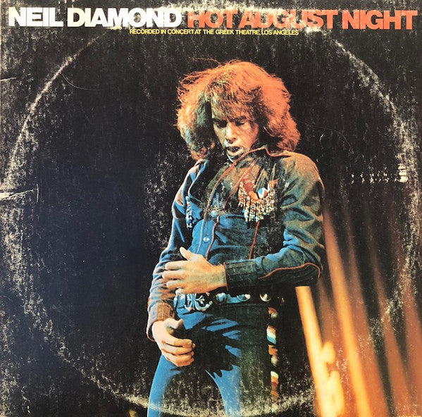 Neil Diamond : Hot August Night (2xLP, Album, Pin)