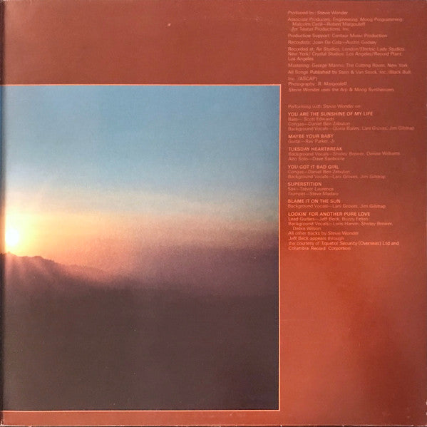 Stevie Wonder : Talking Book (LP, Album, RE, RP, Mon)